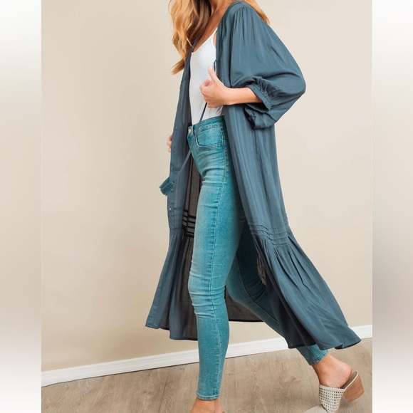 08 BOHO CONVERTIBLE DUSTER & DRESS - Picture 3 of 5